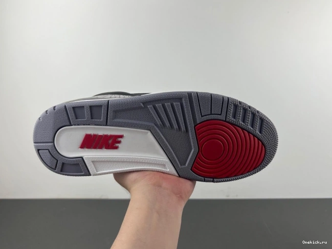 One Kick DN3707-010 Black Cement Air Jordan 3 0806